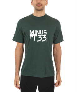 Logo'd T-Shirt Merinoholics Lightweight - 100% Merino Wool