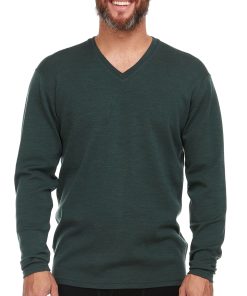 Men's Midweight Merino Wool V-Neck Sweater | 100% Merino Wool